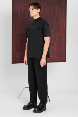 BOLD ICON t-shirt czarny ekskluzywny tencel wiskoza elegancki z tkaniny (4).jpg