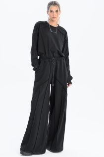 Spodnie oversize dresowe awangardowe z przeszyciami one size przeskalowane parachute (2).jpg