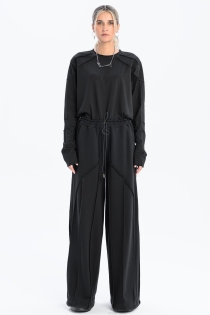 Spodnie oversize dresowe awangardowe z przeszyciami one size przeskalowane parachute (5).jpg