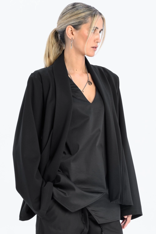 narzutka lekka marynarka elegancka do biura czarna synthetic oeko tex certyfikowana (5).jpg