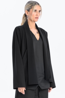 narzutka lekka marynarka elegancka do biura czarna synthetic oeko tex certyfikowana (6).jpg