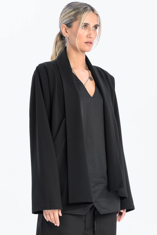 narzutka lekka marynarka elegancka do biura czarna synthetic oeko tex certyfikowana (6).jpg