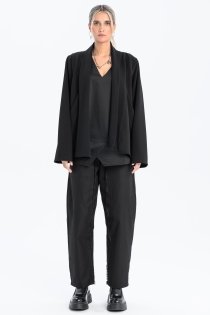 narzutka lekka marynarka elegancka do biura czarna synthetic oeko tex certyfikowana (7).jpg