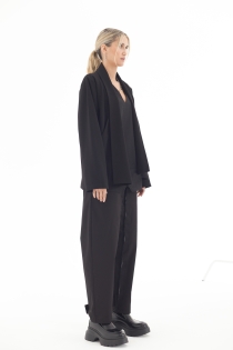 narzutka lekka marynarka elegancka do biura czarna synthetic oeko tex certyfikowana (8).jpg