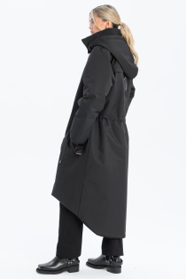 Płaszcz climashield na zimę ciepły długi taliowany z kapturem ocieplany czarny all black designer exclusive (27).jpg