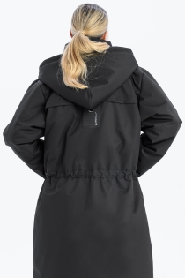 Płaszcz climashield na zimę ciepły długi taliowany z kapturem ocieplany czarny all black designer exclusive (22).jpg