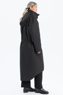 Płaszcz climashield na zimę ciepły długi taliowany z kapturem ocieplany czarny all black designer exclusive (24).jpg