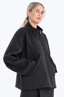Marynarka kurtka czarna na zamek japanstyle awangardowa oversize made in poland (14).jpg