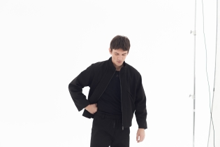 Marynarka kurtka czarna na zamek japanstyle awangardowa oversize made in poland (12).jpg