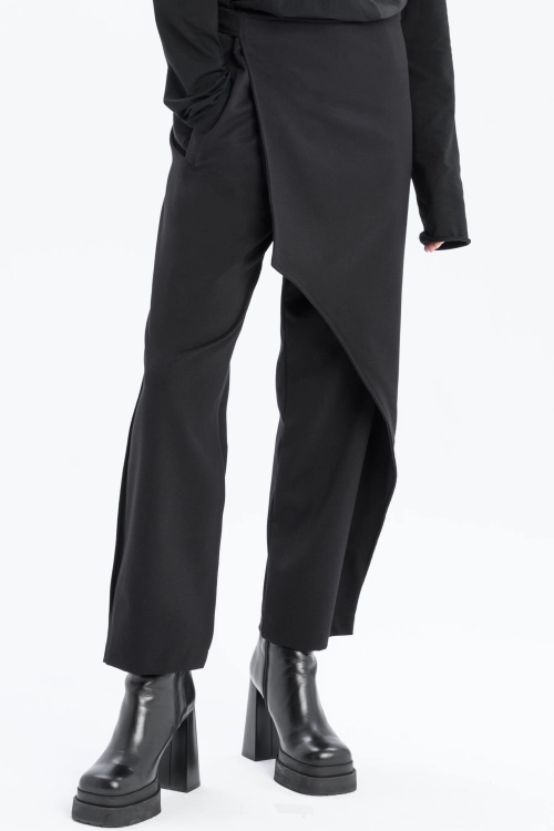 spódnicospodnie czarne z warstwami awangardowe japanstyle eleganckie made in poland oddychające (2).jpg