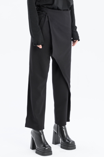 spódnicospodnie czarne z warstwami awangardowe japanstyle eleganckie made in poland oddychające (4).jpg
