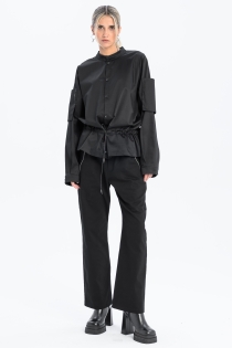 koszula oversize bluzowana awangardowa japanstyle czarna made in poland high fashion (19).jpg