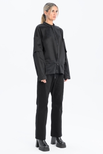 koszula oversize bluzowana awangardowa japanstyle czarna made in poland high fashion (22).jpg