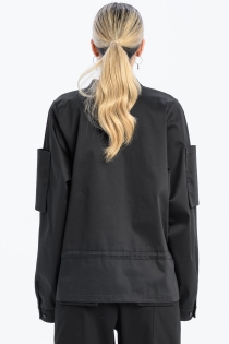 koszula oversize bluzowana awangardowa japanstyle czarna made in poland high fashion (10).jpg