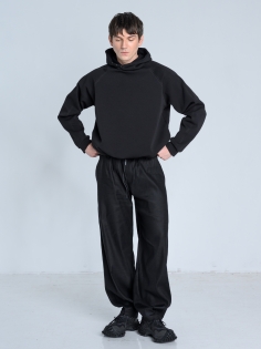 SS26 bluza dresowa ekskluzywna antracyt czarna designer polska marka_0003_KJ6_9199.jpg