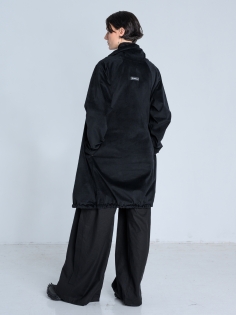 SS26 płaszcz lekki aksamit welur bluza długa_0003_KJ6_0687.jpg