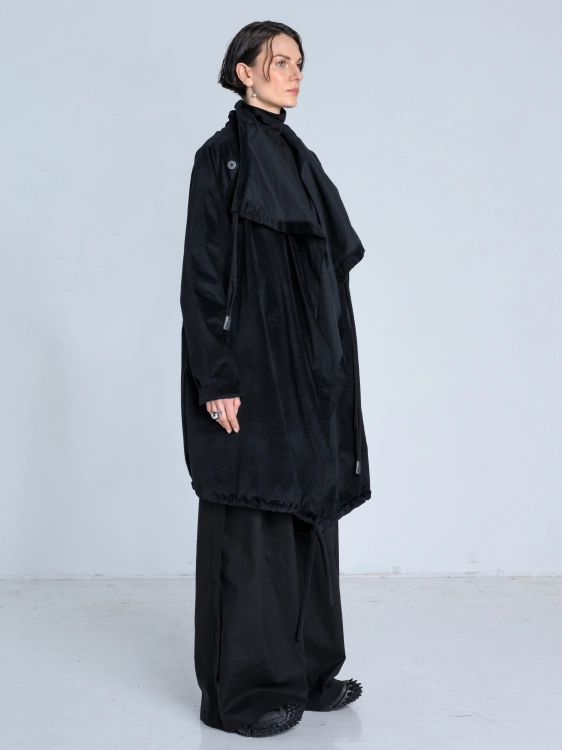 SS26 płaszcz lekki aksamit welur bluza długa_0008_KJ6_0652.jpg