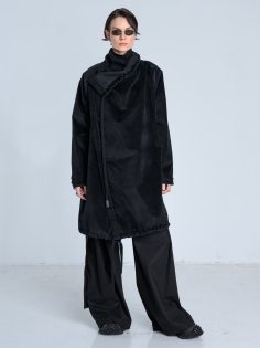 SS26 płaszcz lekki aksamit welur bluza długa_0000_KJ6_0695.jpg