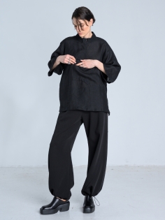 SS26 koszula lniana czarna orientalna lekka_0004_KJ6_0874.jpg