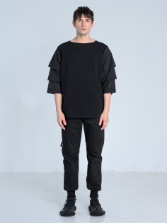 SS26 t-shirt z tkaninowymi rękawami_0006_KJ6_9687.jpg