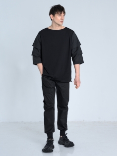 SS26 t-shirt z tkaninowymi rękawami_0007_KJ6_9724.jpg