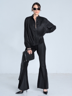 SS26 kurtka lniana letnia przejściowa czarna gładka_0001_KJ6_9484.jpg