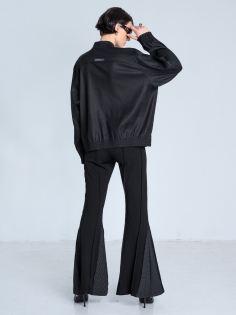 SS26 kurtka lniana letnia przejściowa czarna gładka_0003_KJ6_9468.jpg