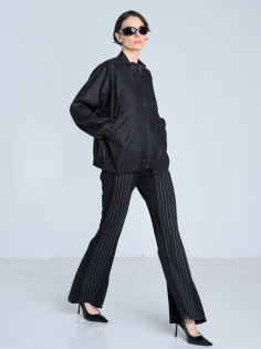 SS26 kurtka lniana letnia przejściowa czarna gładka_0004_KJ6_9457.jpg