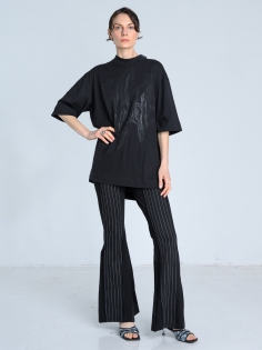 SS26 legginsy patchwork w prążek rozszerzane dzwony_0001_KJ6_9312.jpg