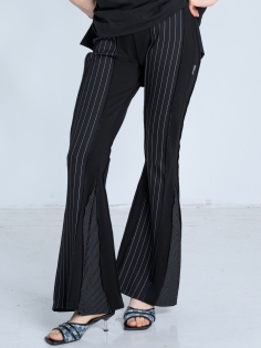 SS26 legginsy patchwork w prążek rozszerzane dzwony_0002_KJ6_9308 copy.jpg