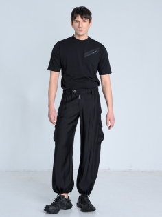 SS26 spodnie lekkie czarne na lato wiskoza męskie_0000_KJ6_8943.jpg