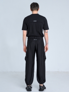 SS26 spodnie lekkie czarne na lato wiskoza męskie_0003_KJ6_8939.jpg